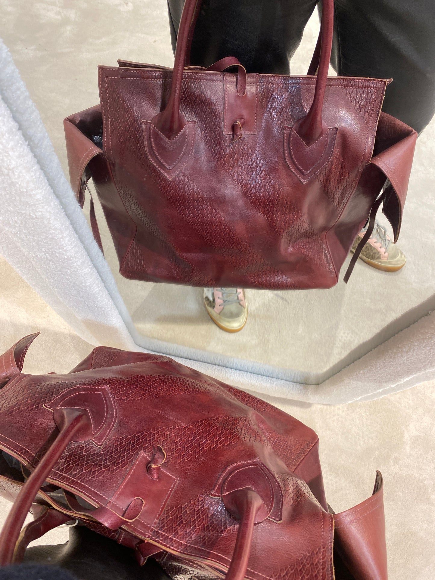 Sac bordeaux
