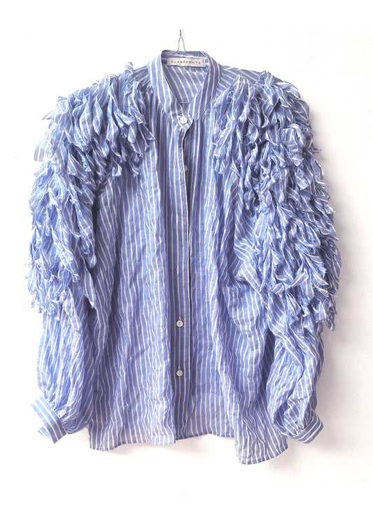 Blouse Bird bleue