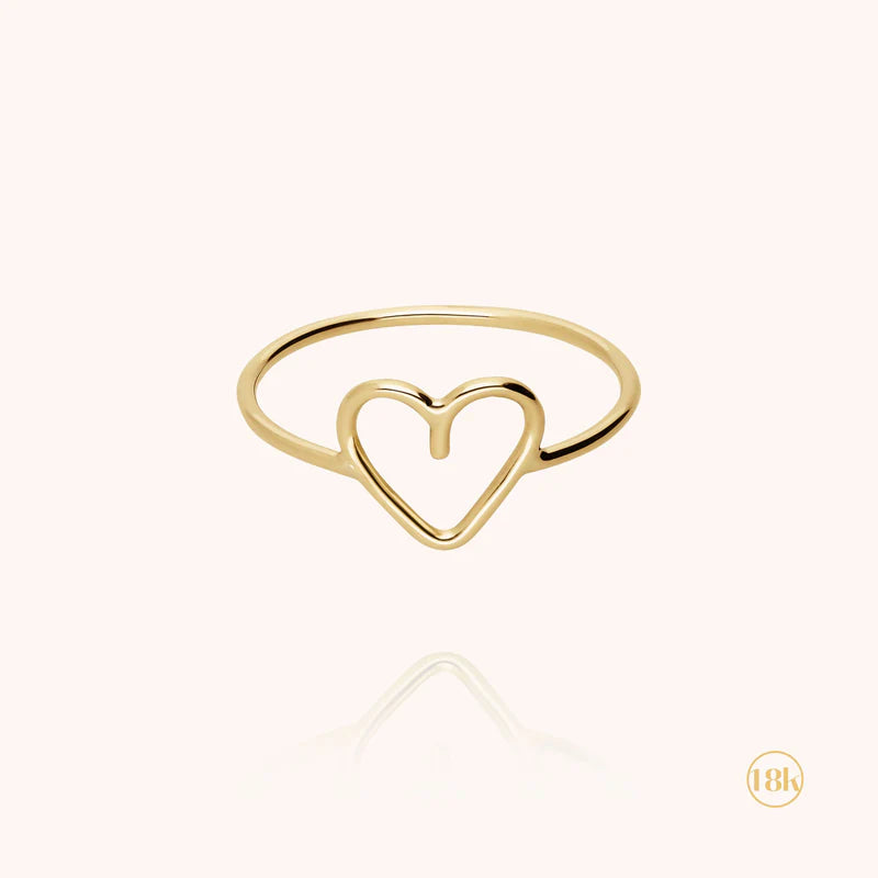 Bague coeur