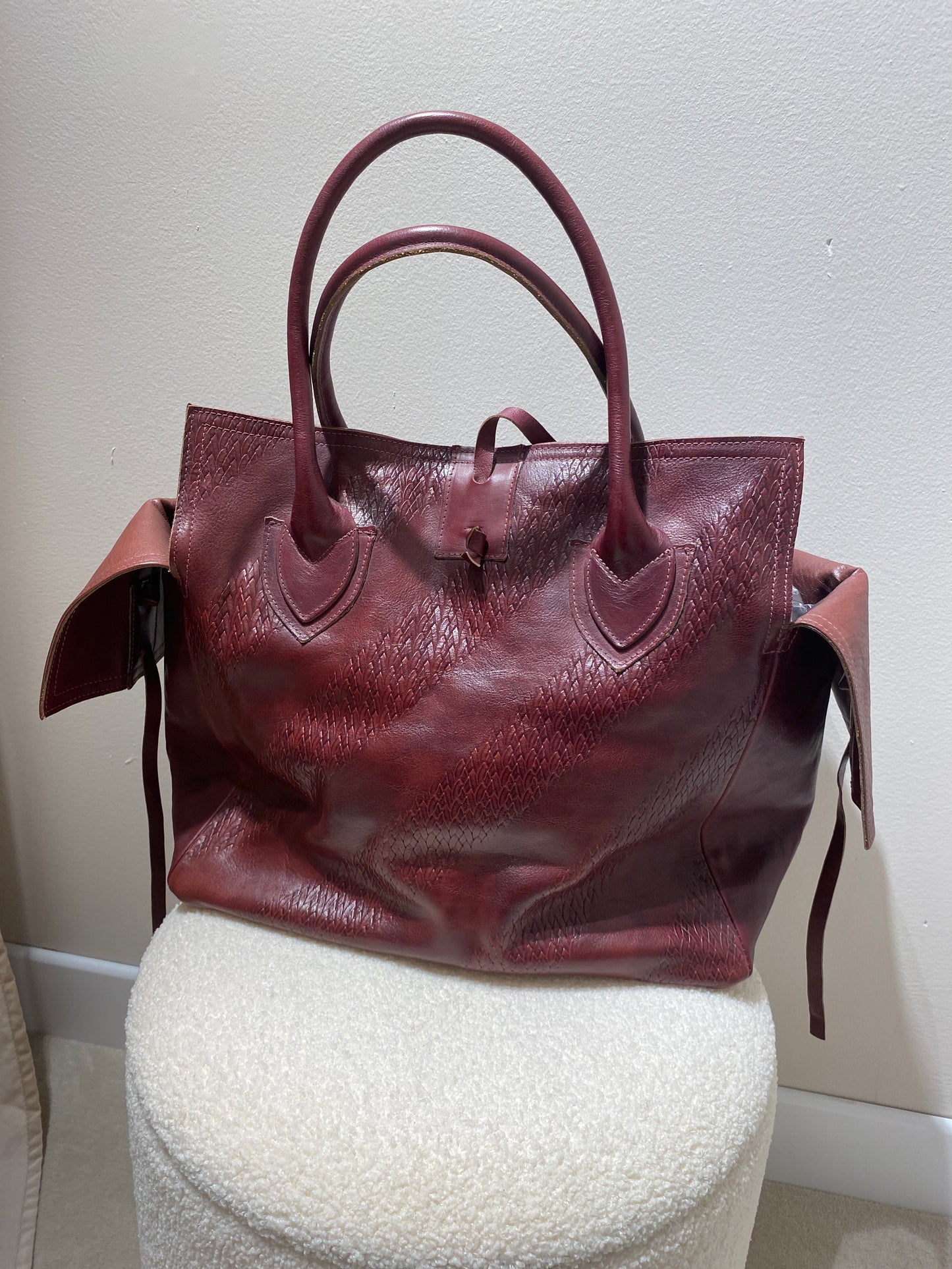 Sac bordeaux