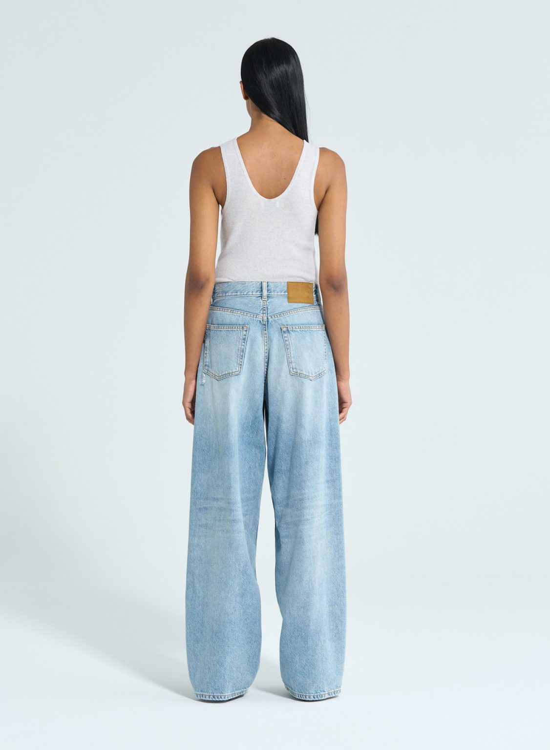Jean Bethany aqua blue