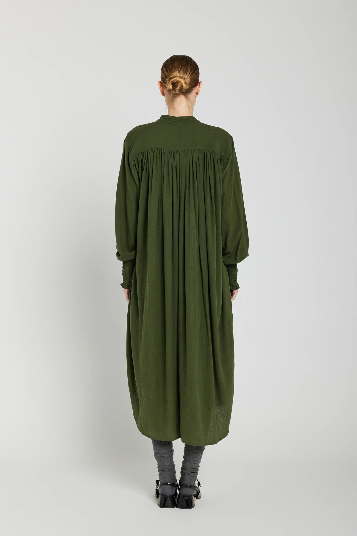 Robe César kaki