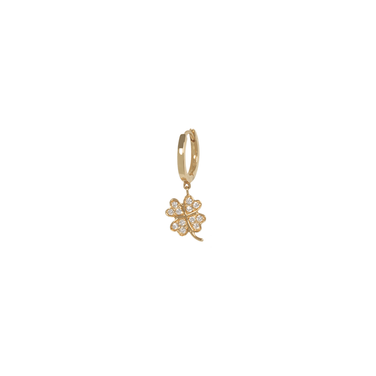 Créole Or & Trèfle Diamants