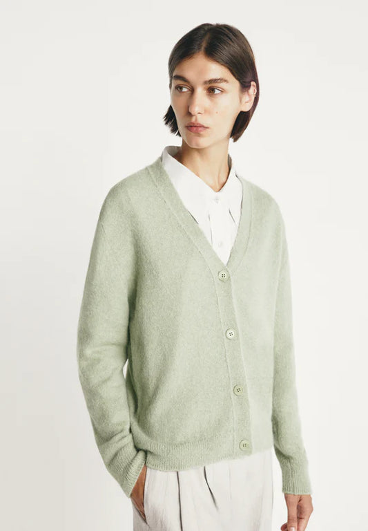 Cardigan Agulla wasabi