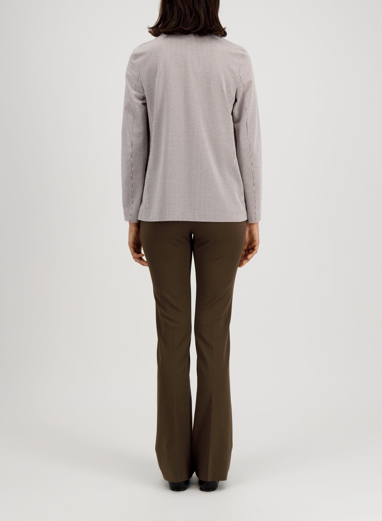 Veste Lily Tabacco&White
