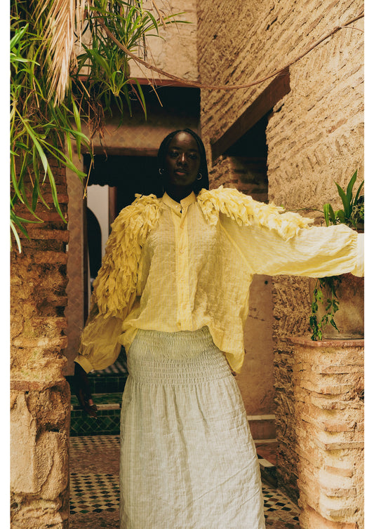 Blouse Bird jaune