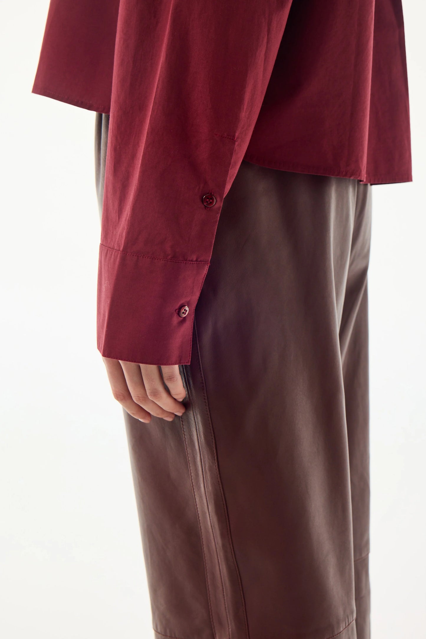 Pantalon en cuir