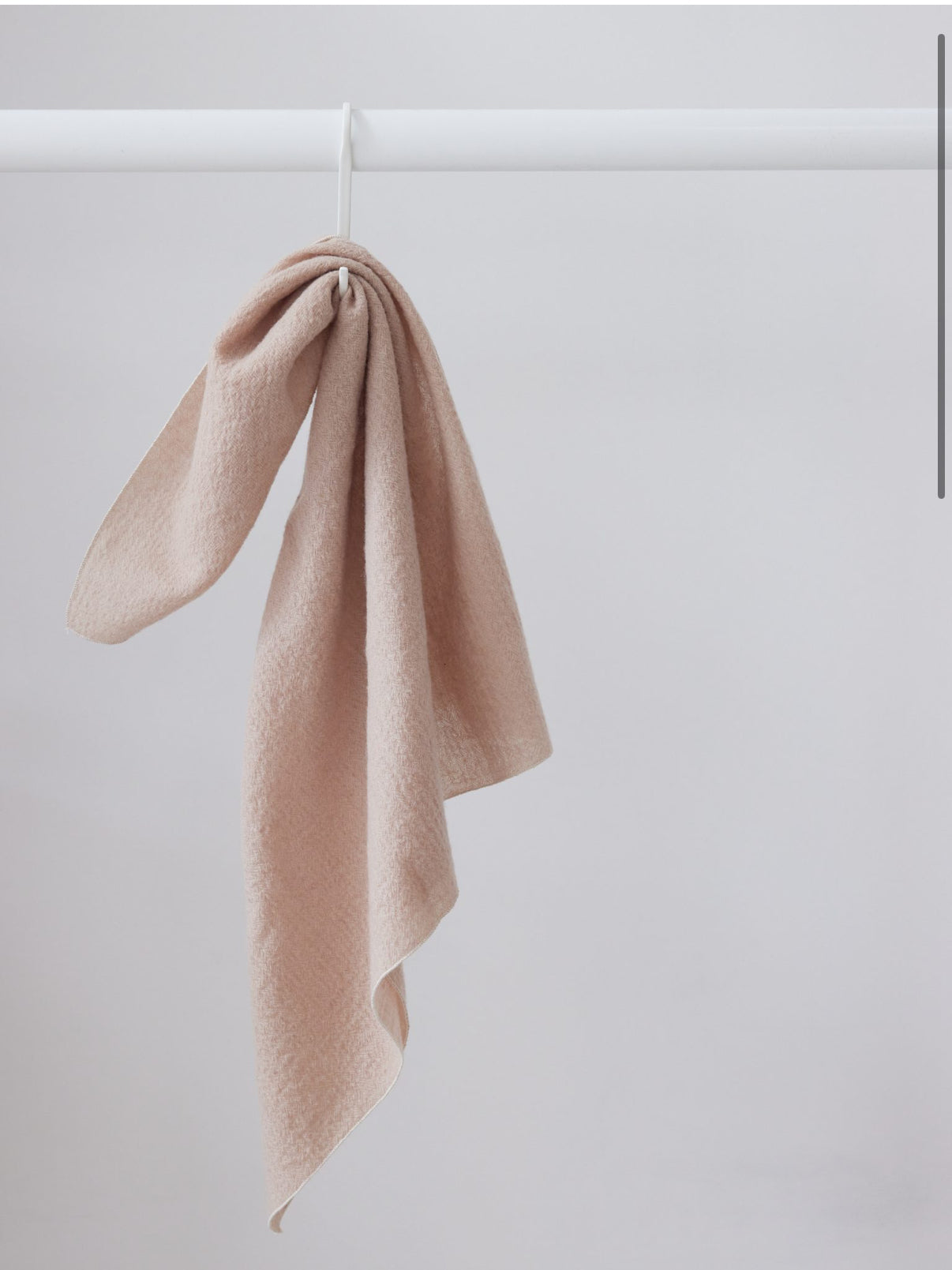 Foulard rose nude