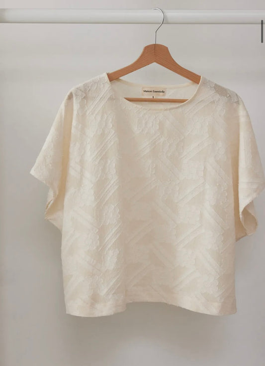 Top jacquard