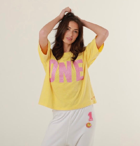 Tee-shirt Alan Yellow