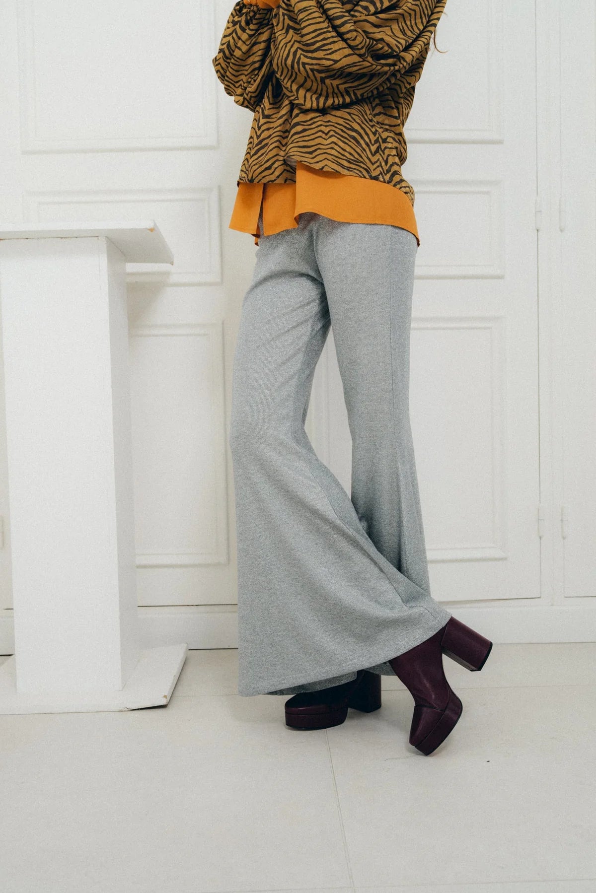 Pantalon yoko argent
