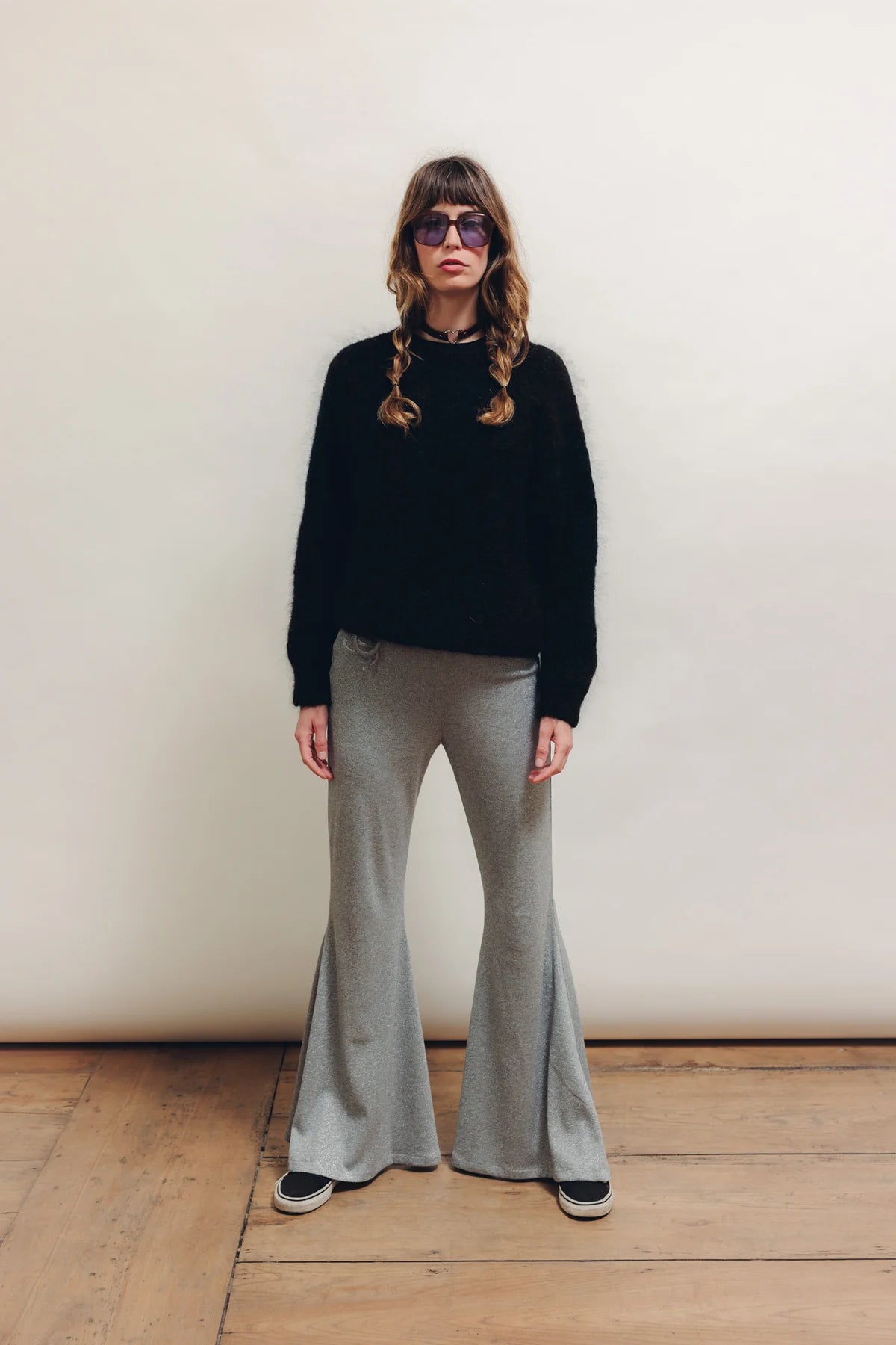 Pantalon yoko argent