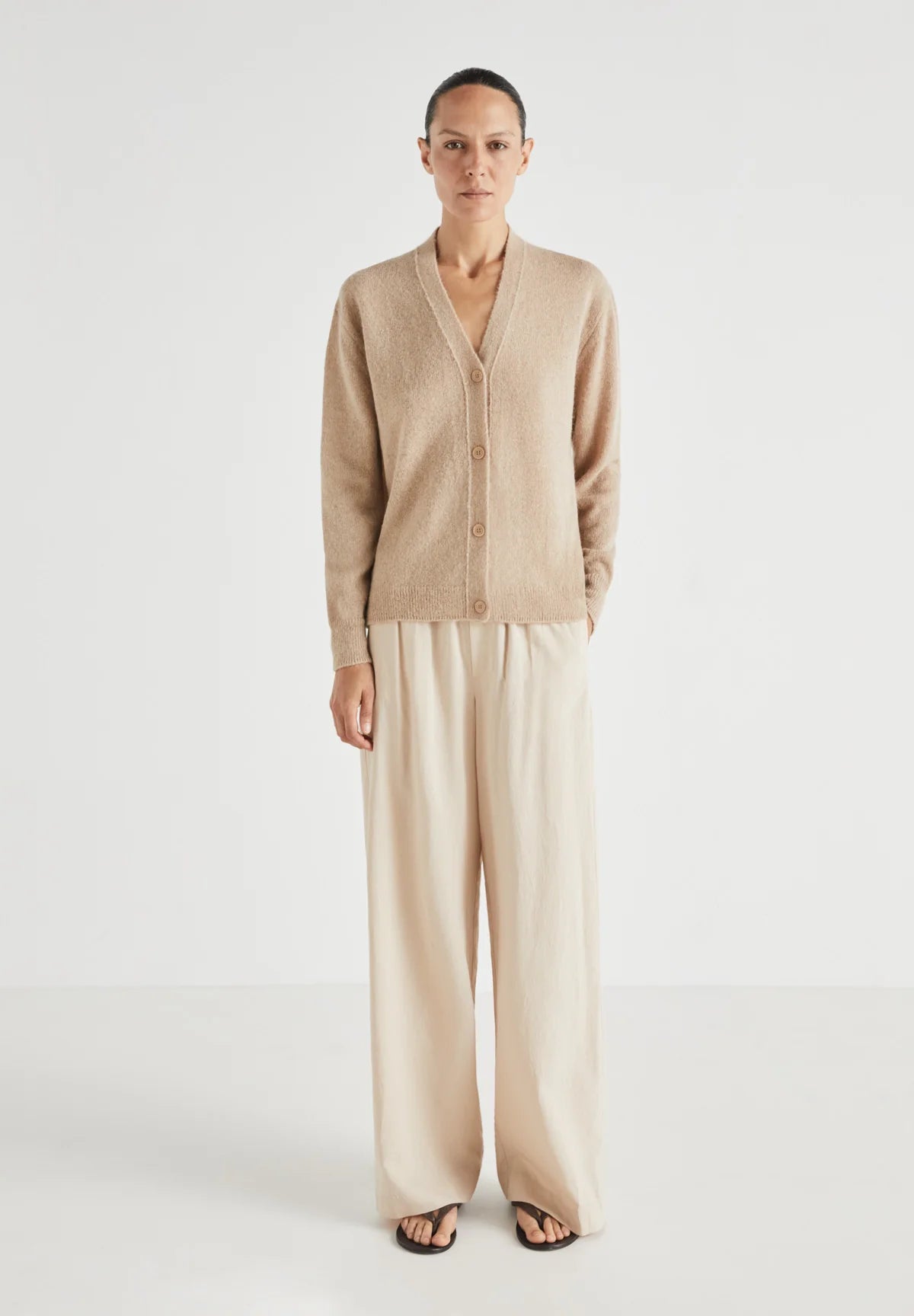 Gilet Agulla camel