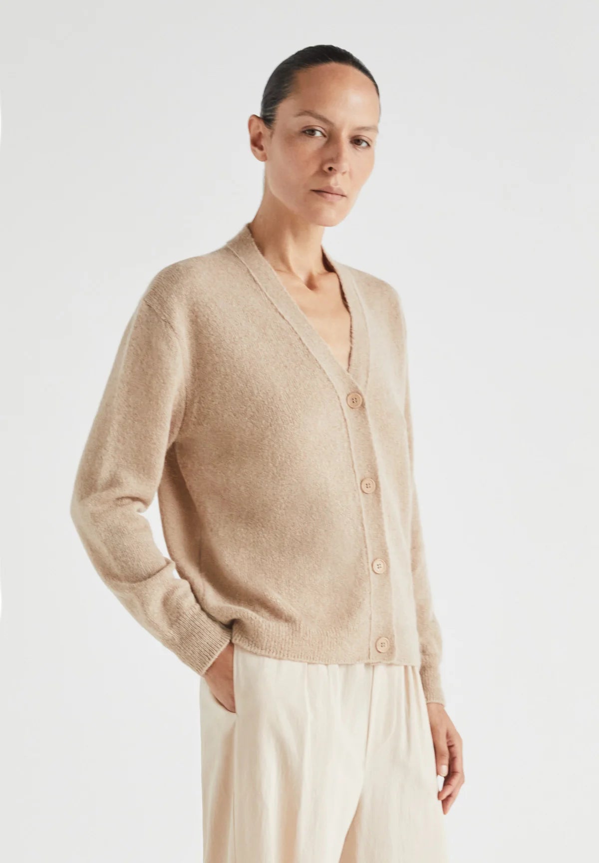 Gilet Agulla camel