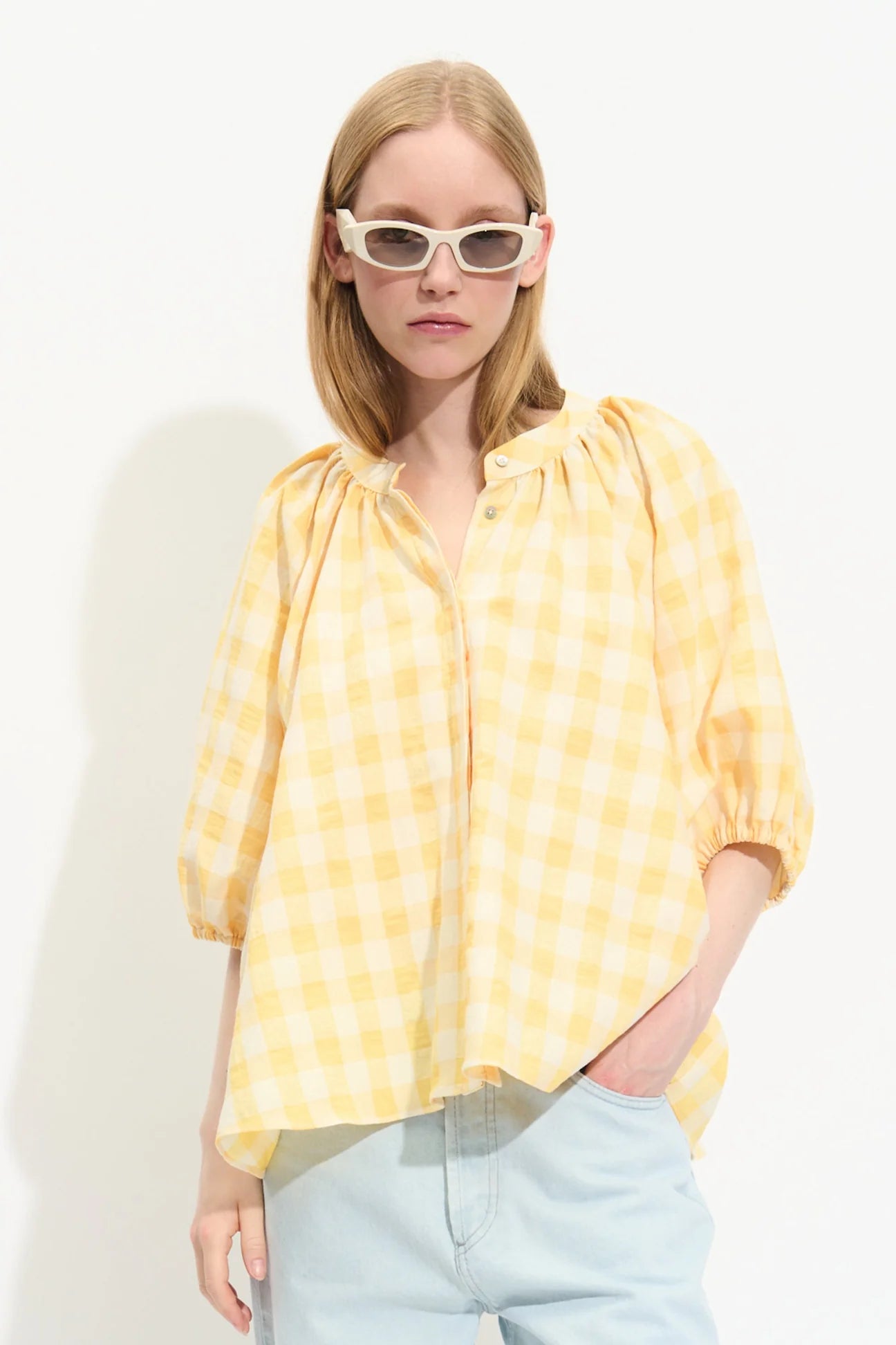 Blouse Caruso Jaune