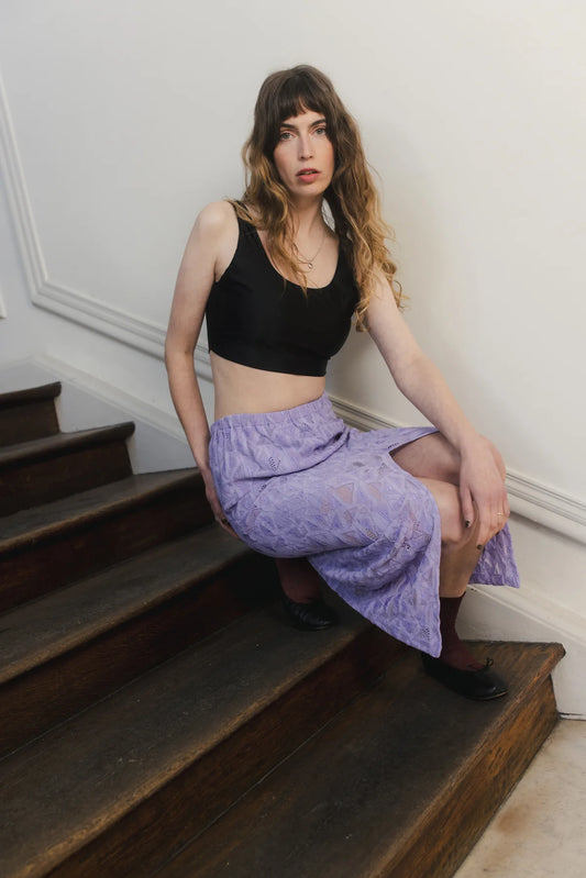 Jupe Allure Lilas