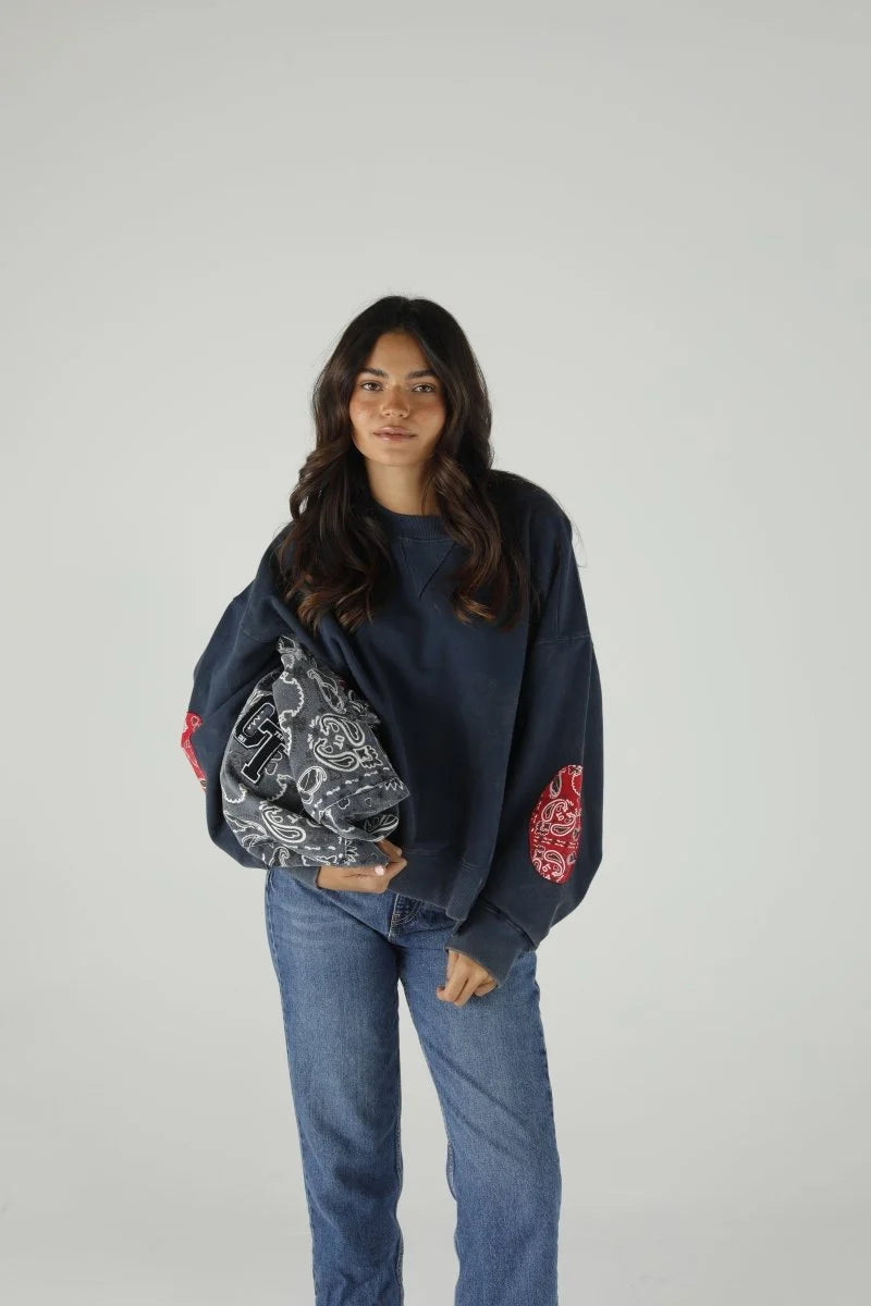 Sweat Dany bleu