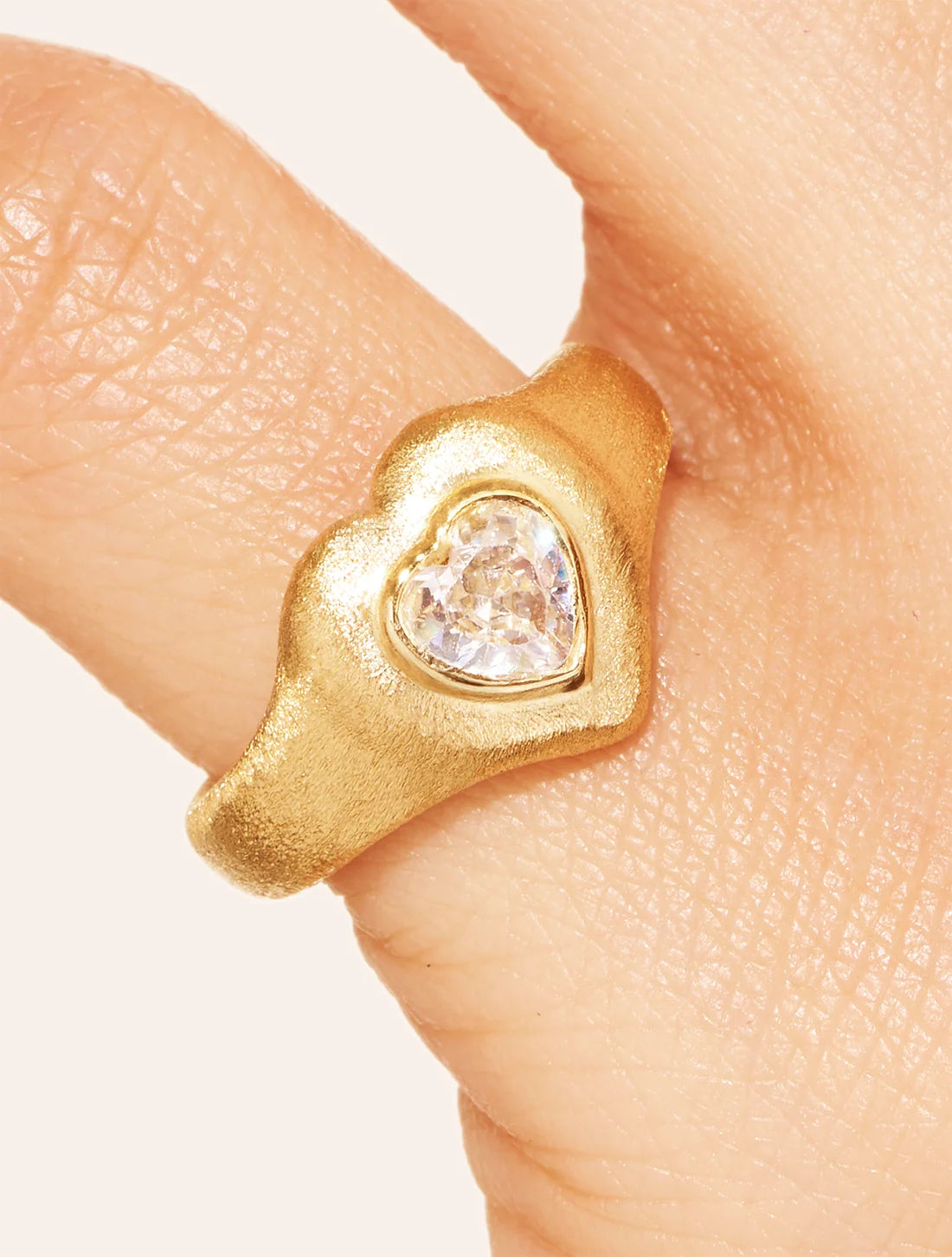 Bague cœur