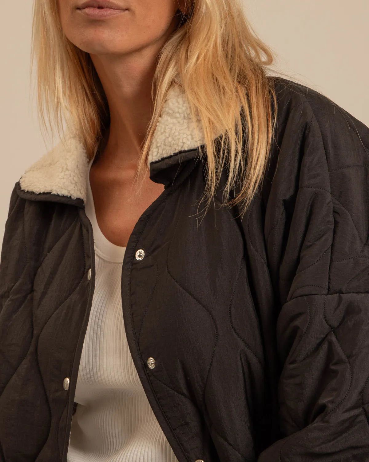 Columbus sherpa noir
