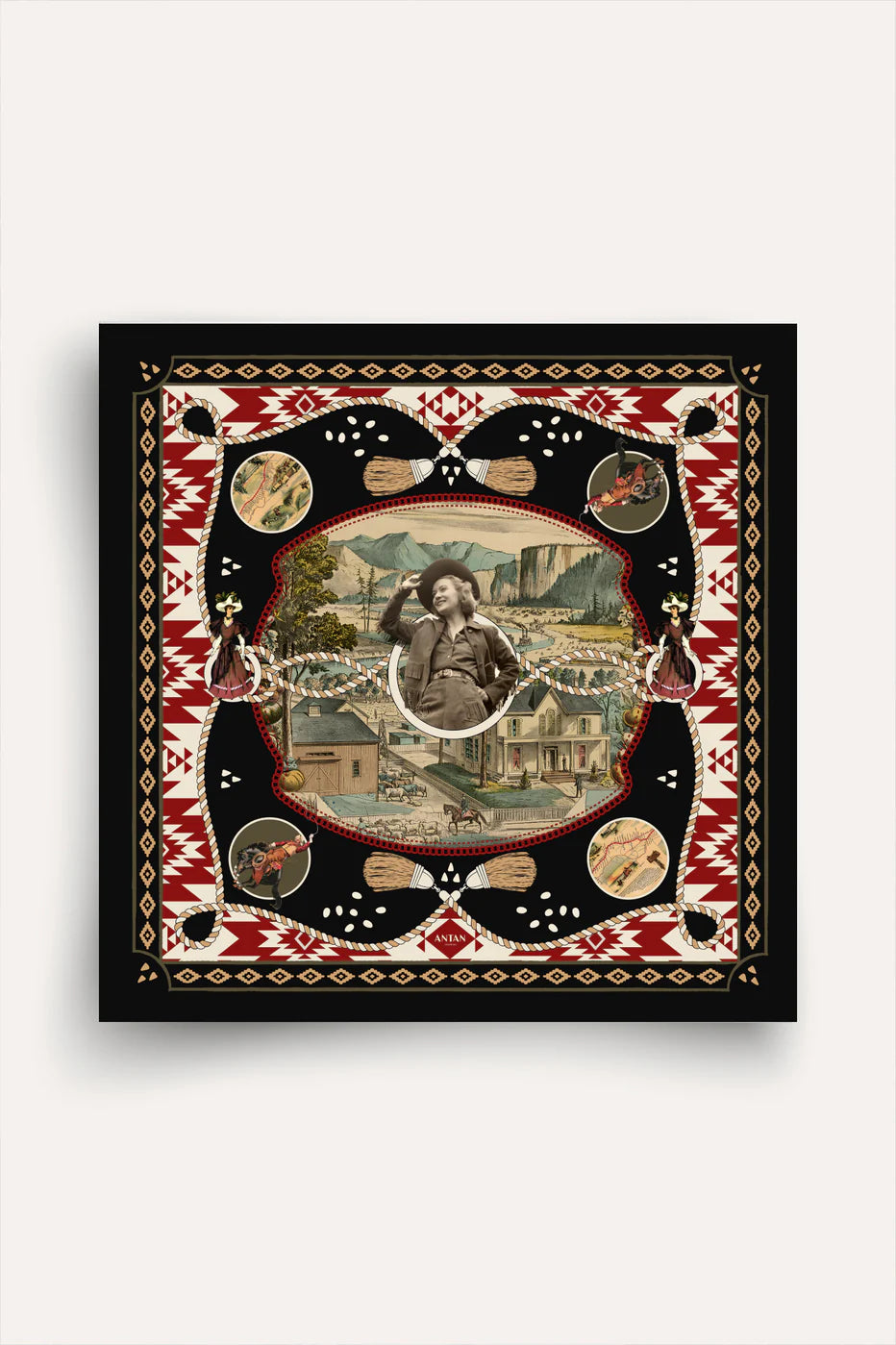 Foulard Dusty west