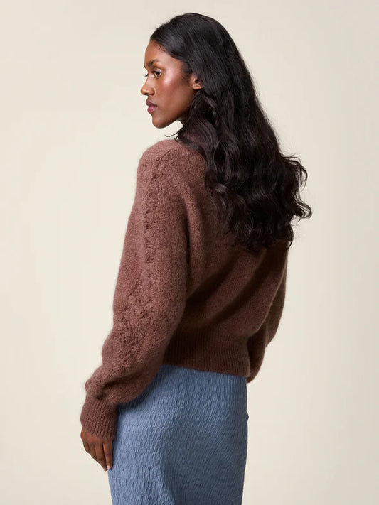Pull Mara marron glacé