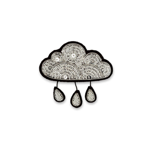 Broche nuage pluie