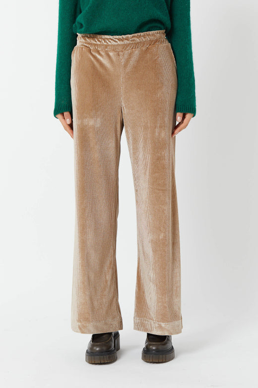Pantalon Vintage beige luxe