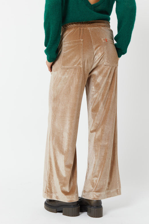 Pantalon Vintage beige luxe