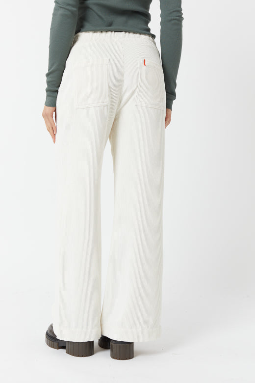 Pantalon Vintage velours crème