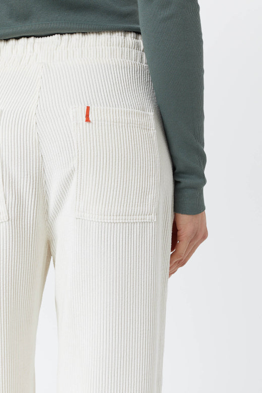 Pantalon Vintage velours crème